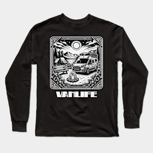 Vanlife Ford transit Long Sleeve T-Shirt